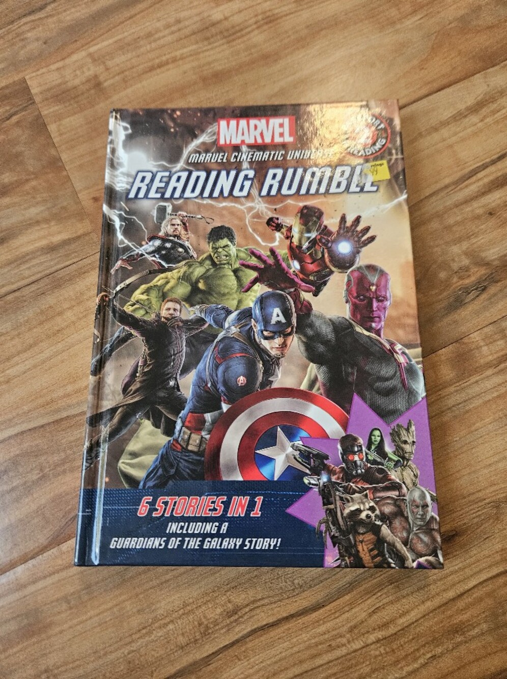 Marvel Reading Rumble Avengers Book
